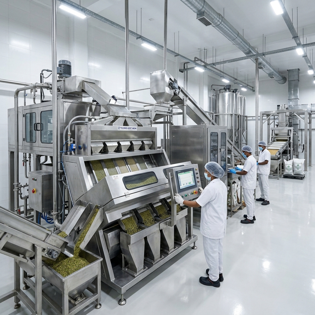Modern Food Processing Facility